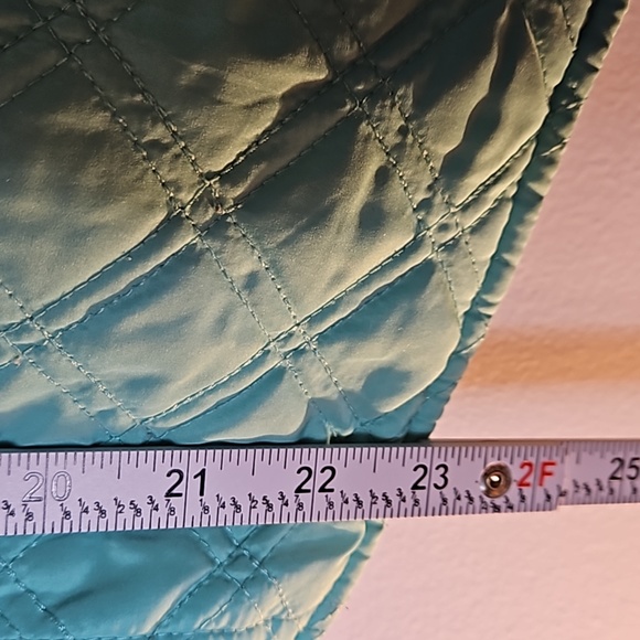 Old Navy Teal and Gray Reversable Vest Medium - Picture 8 of 14